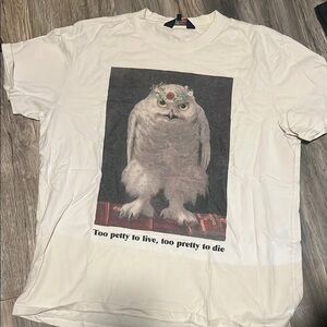 Teddy Fresh White Short Sleeve Cat Tee
